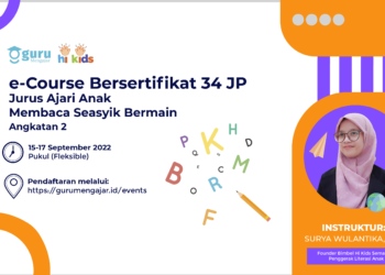 Sertifikat Jurus Jitu Ajari Anak Membaca Seasyik Bermain