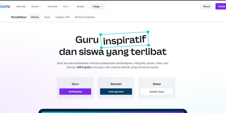 Mendaftar Akun Canva Untuk Pendidikan