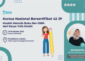 Sertifikat Menulis Buku Ber-ISBN