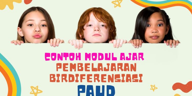 Contoh Modul Ajar Berdiferensiasi PAUD