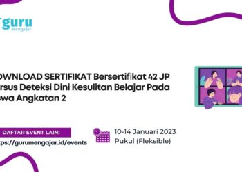 Download Sertifikat Kursus Deteksi Dini