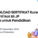 DONWLOAD SERTIFIKAT CANVA UNTUK PENDIDIKAN