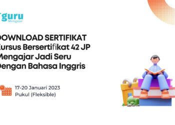 SERTIFIKAT KURSUS Bahasa Inggris