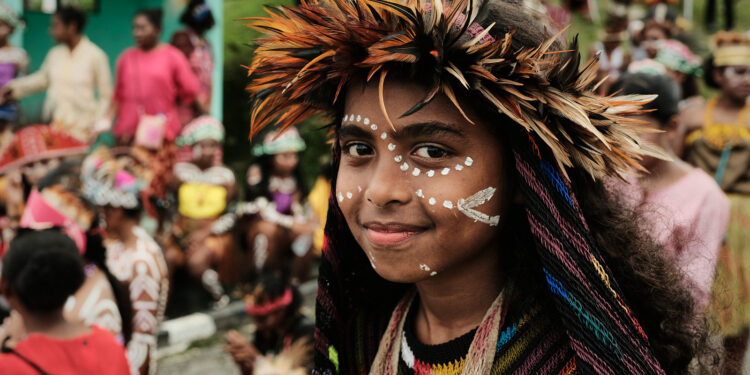 papua di timur matahari