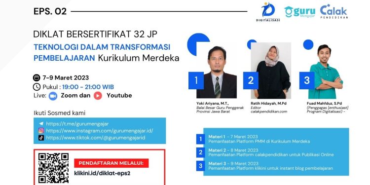 Presensi DIKLAT Teknologi dalam Transformasi Pembelajaran Kurikulum Merdeka #3