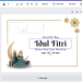 Kartu Ucapan Idul Fitri dengan Canva