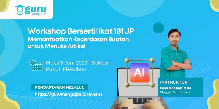Workshop Tuntas Memanfaatkan Kecerdasan Buatan untuk Menulis Artikel