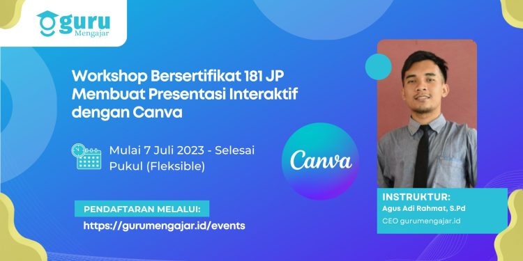 workshop presentasi interaktif canva
