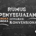 Rumus Penyesuaian Angka Kredit Integrasi = Angka Kredit Konvensional !