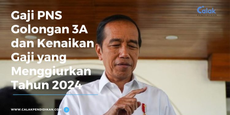 Gaji PNS Golongan 3A dan Kenaikan Gaji yang Menggiurkan Tahun 2024