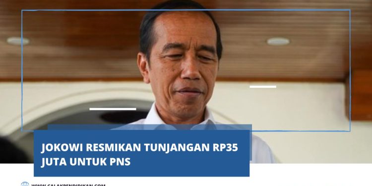 Jokowi Resmikan Tunjangan Rp35 Juta untuk PNS: Peningkatan Kesejahteraan dan Motivasi Layanan Publik