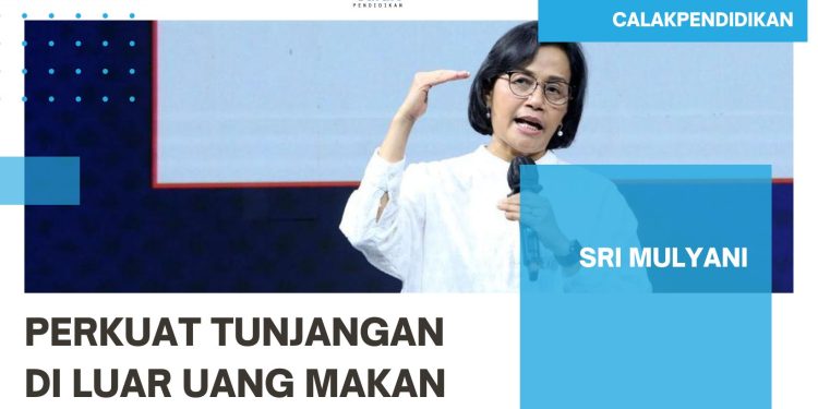 SRI MULYANI TUNJANGAN DI LUAR UANG MAKAN PNS GOLONGAN I, II, III, IV - LIHAT RINCIANNYA!