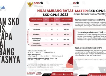 Menuju Ujian SKD CPNS, Berapa Nilai Ambang Batasnya?
