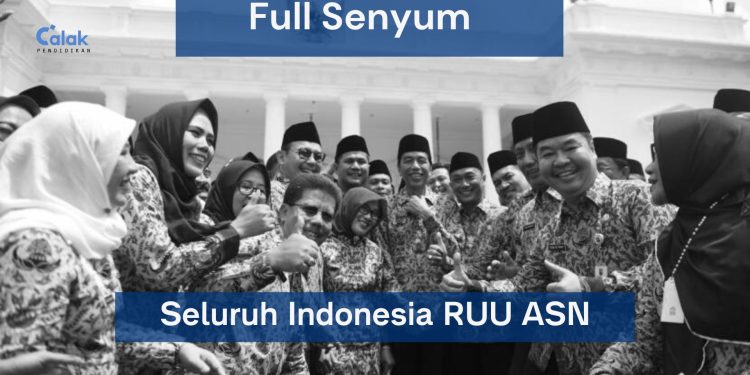 Full Senyum!Honorer di Seluruh Indonesia RUU ASN akan Disahkan 3 Oktober 2023