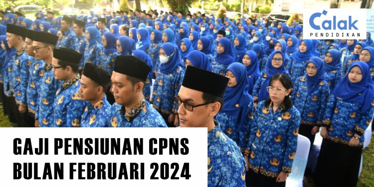 GAJI PENSIUNAN BULAN FEBRUARI 2024