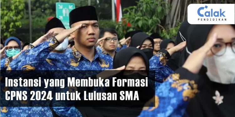 Instansi yang Membuka Formasi CPNS 2024 untuk Lulusan SMA