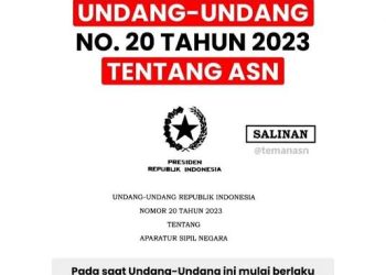 Menurut Undang-Undang ASN Nomor 20 Tahun 2023, negara harus memastikan bahwa PPPK melakukan lima tindakan tertentu.